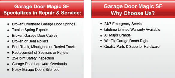 Garage Door Repair Santa Clara Offers